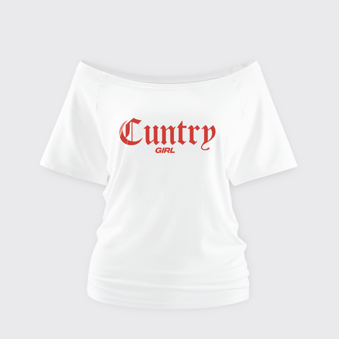 Cuntry Girl Off Shoulder Top