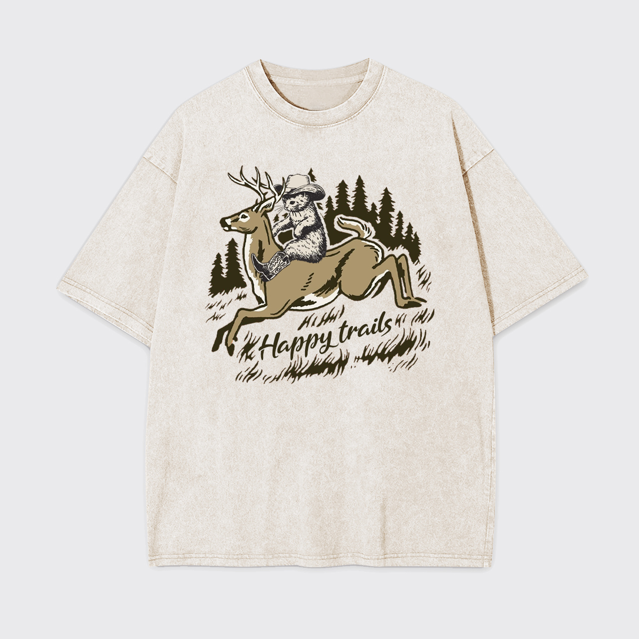 Happy Trails Garment-dye Tees