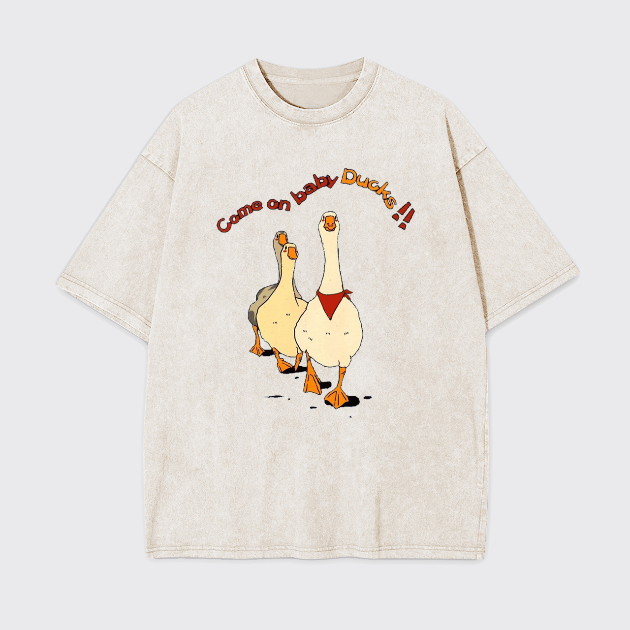 March with the Ducks Garment-dye Tees