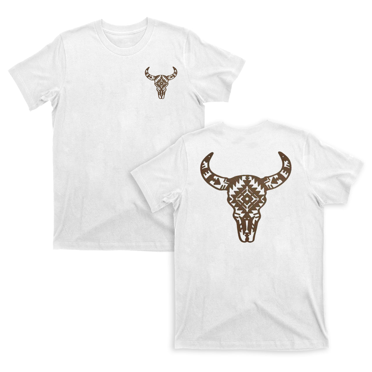 Texas Bull Head Vintage T-Shirts