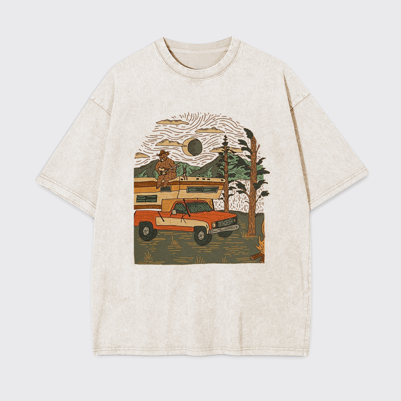 Rugged Cowboy Adventure Garment-dye Tees