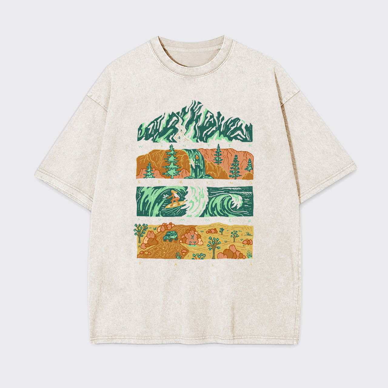 Nature's Journey Garment-dye Tees