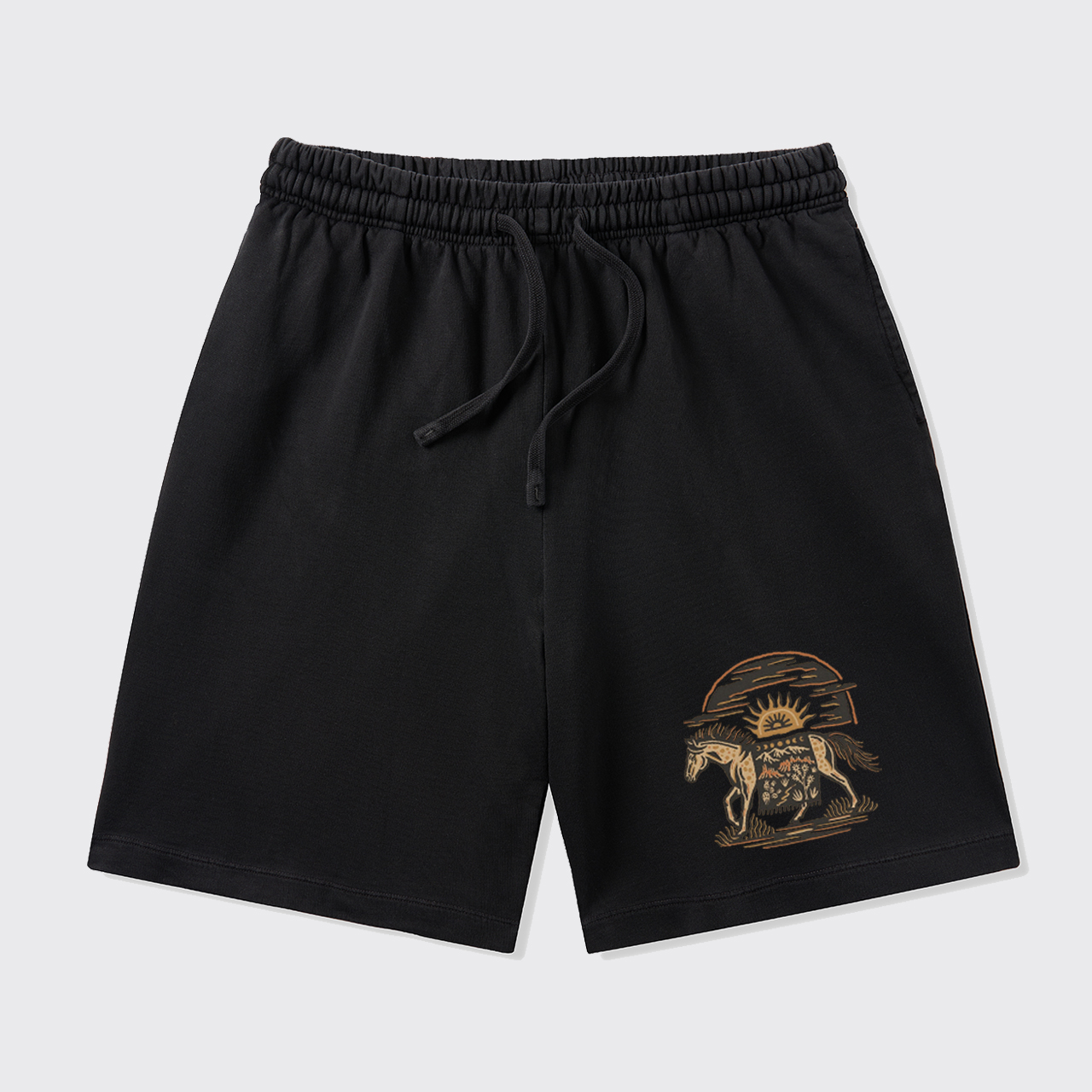 Ride Into The Cowboy Sunset_Broncobay Shorts