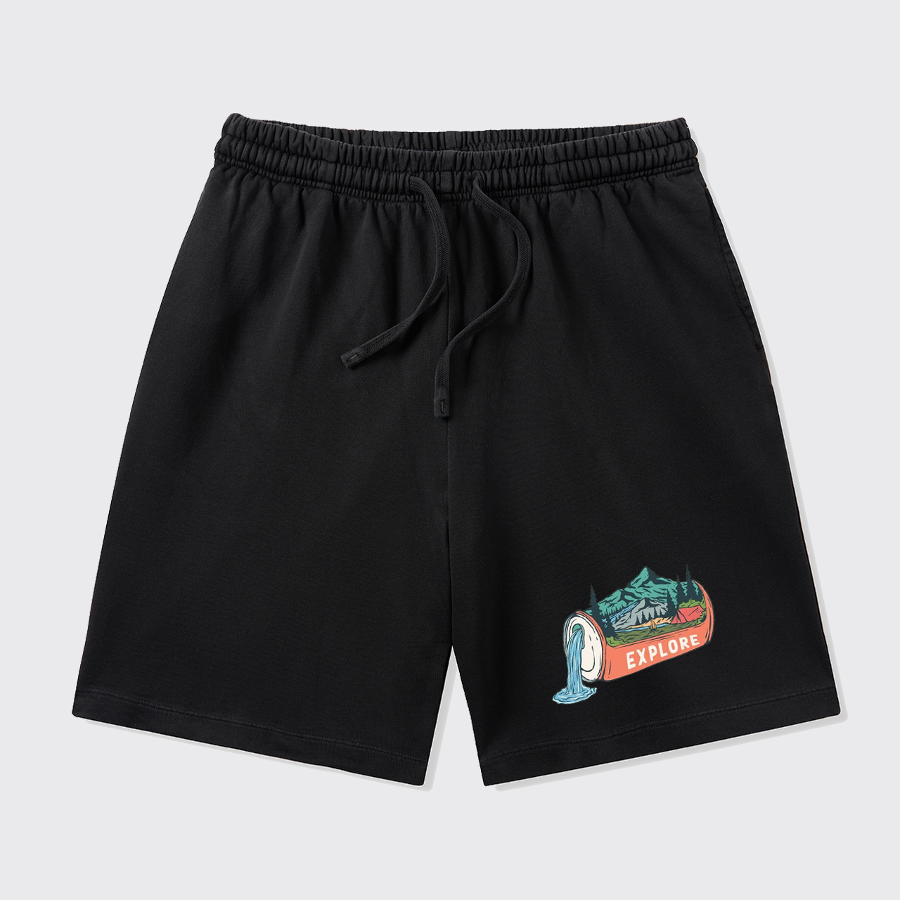Explore the Cowboy Way_Broncobay Shorts