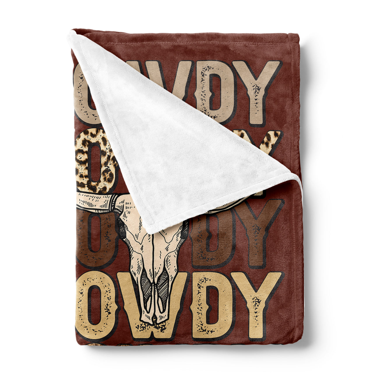 Howdy Lightening Longhorn Blanket