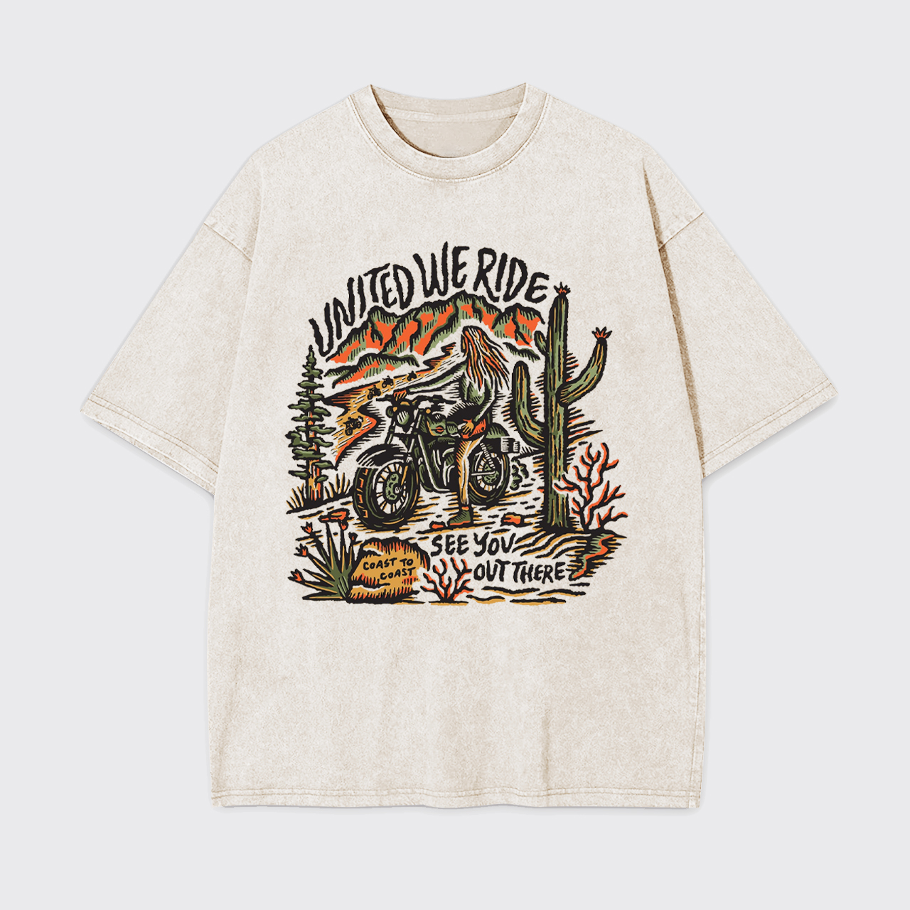 Desert Rider Garment-dye Tees