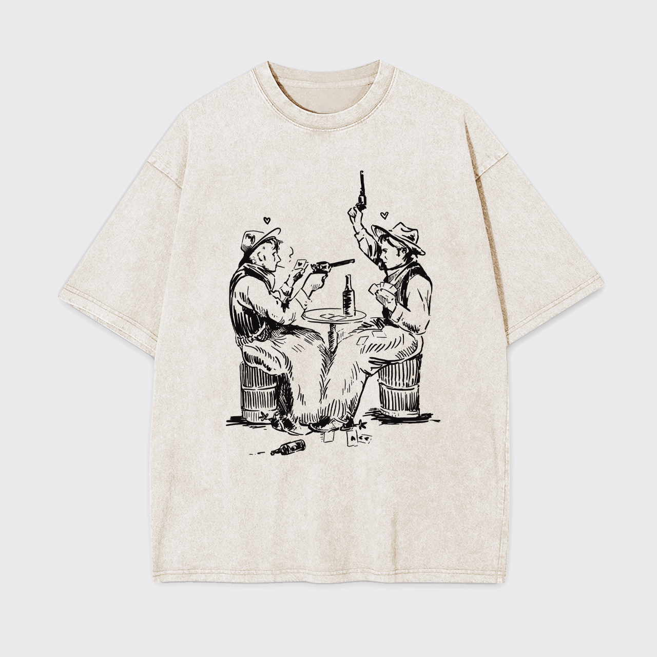 Cowboy Friendship Garment-dye Tees