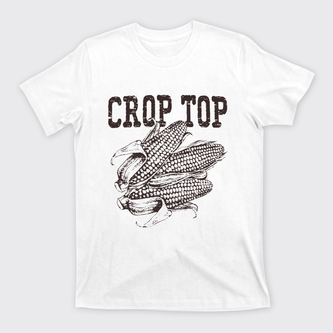 Crop Top Corn T-Shirts
