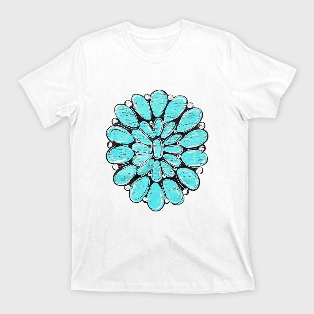 Turquoise Stone Country Music T-Shirts