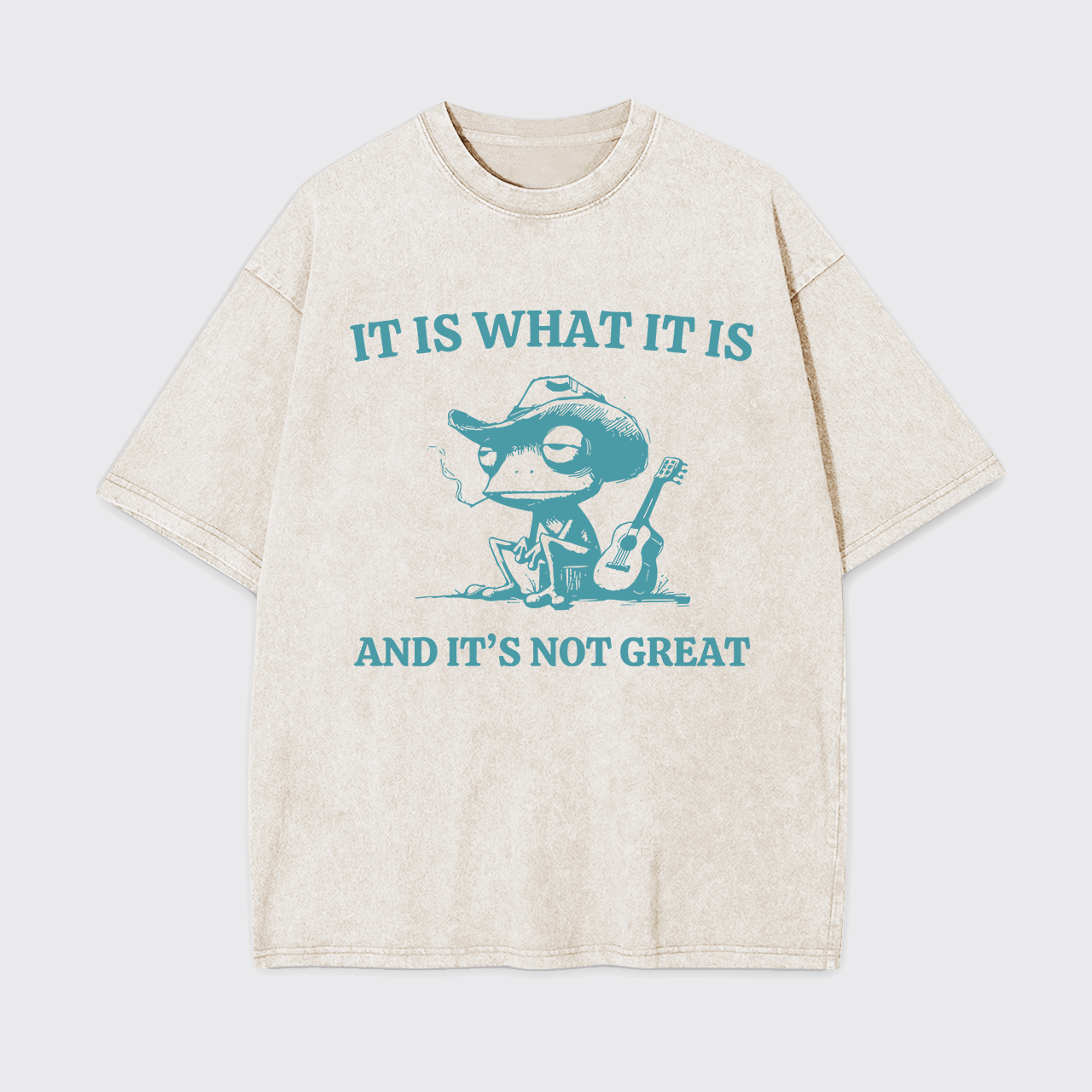 It Is What It Is Funny Garment-dye Tees