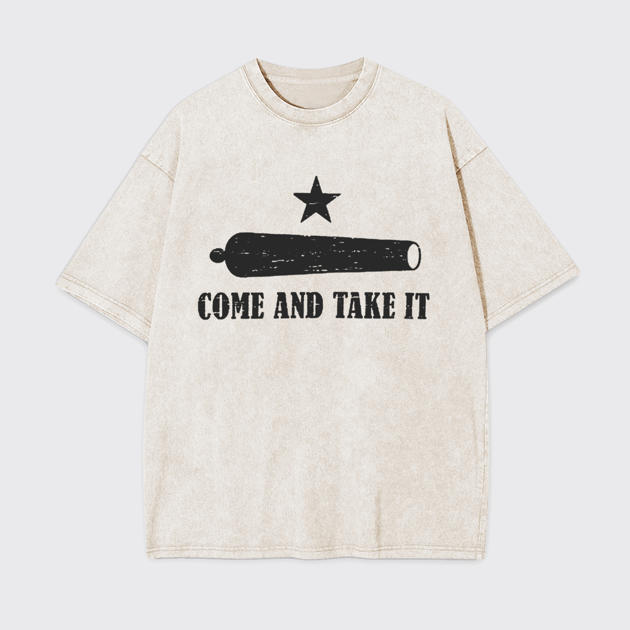Come and Take It Cannon Garment-dye Tees