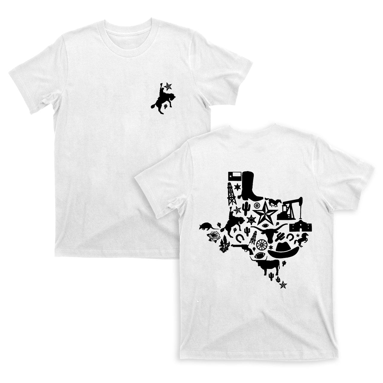 Spark of Fire, A Brave Cowboy in The Vast Desert T-Shirts