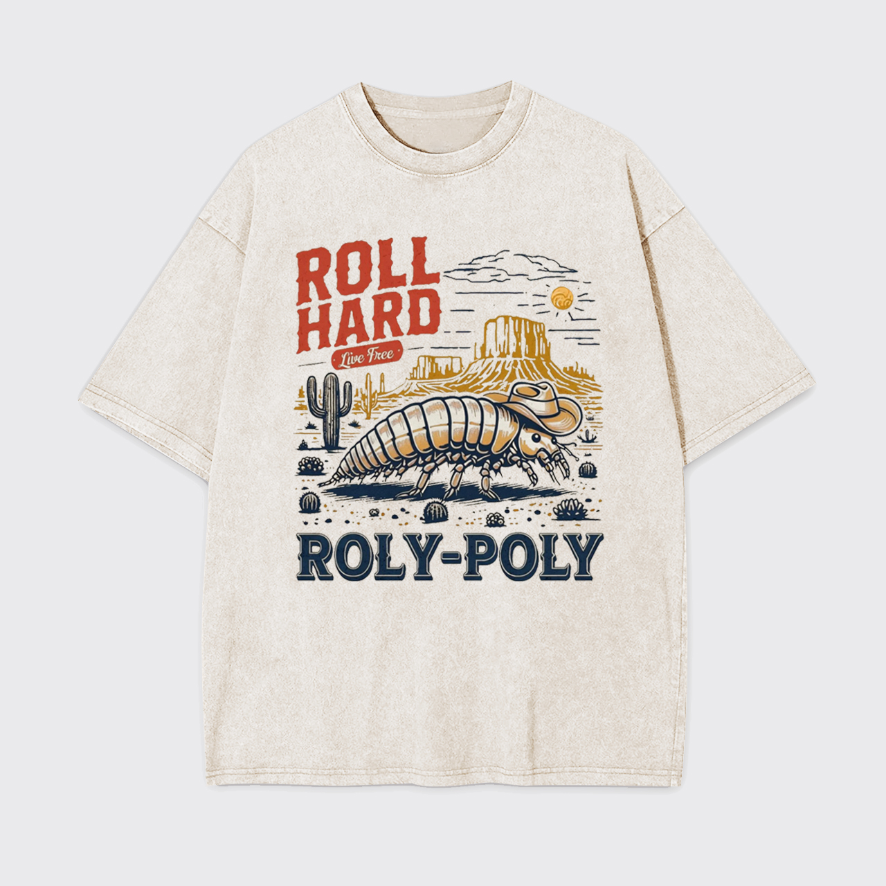Roly Poly Wild West Garment-dye Tees