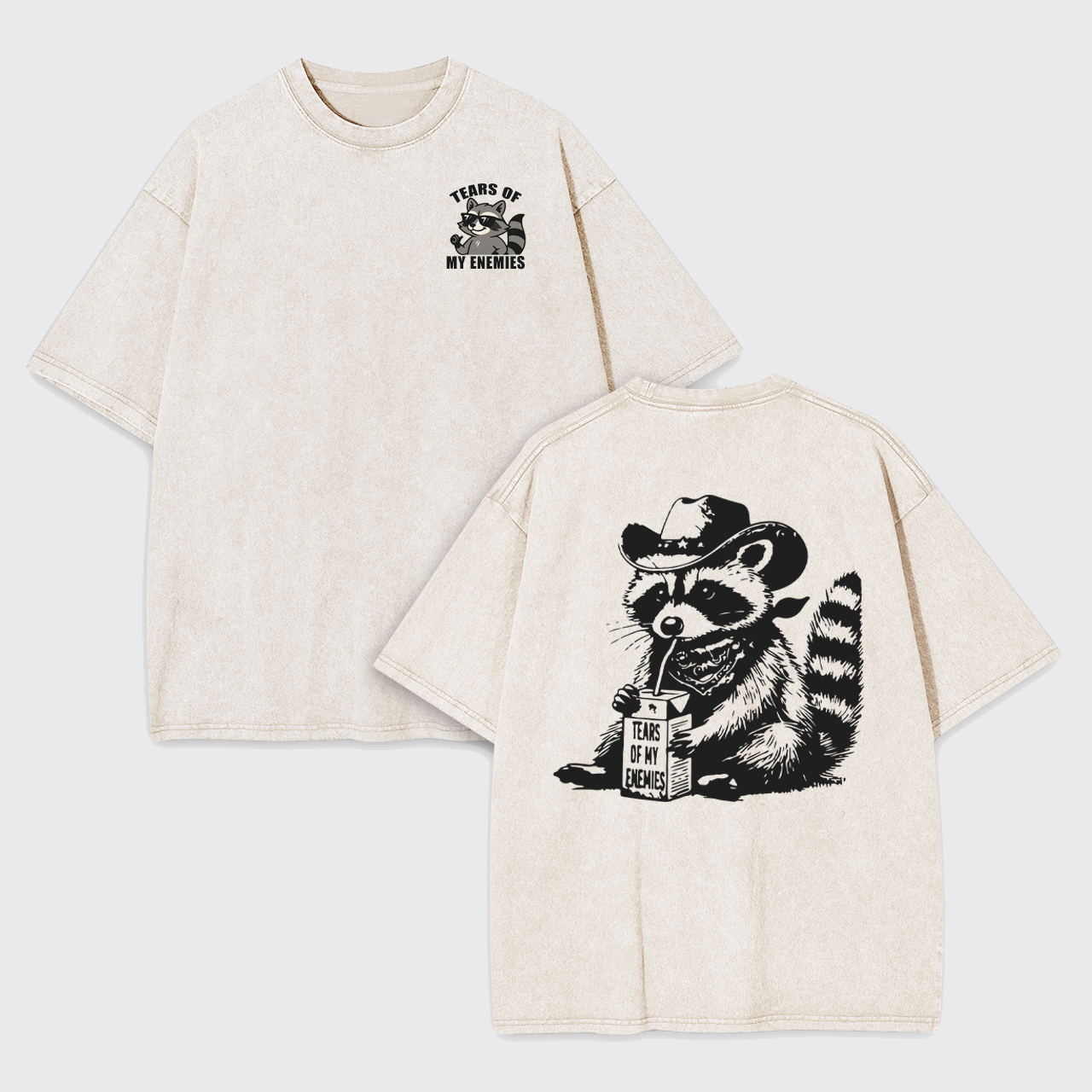 Tears of My Enemies Funny Western Garment-dye Tees