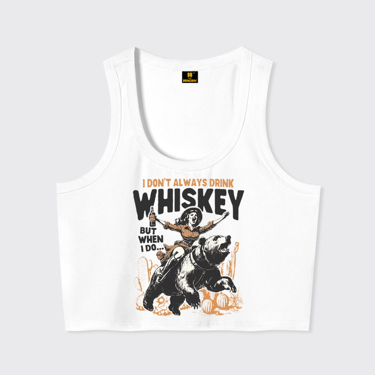 Funny Western Girl Whiskey Tank Top