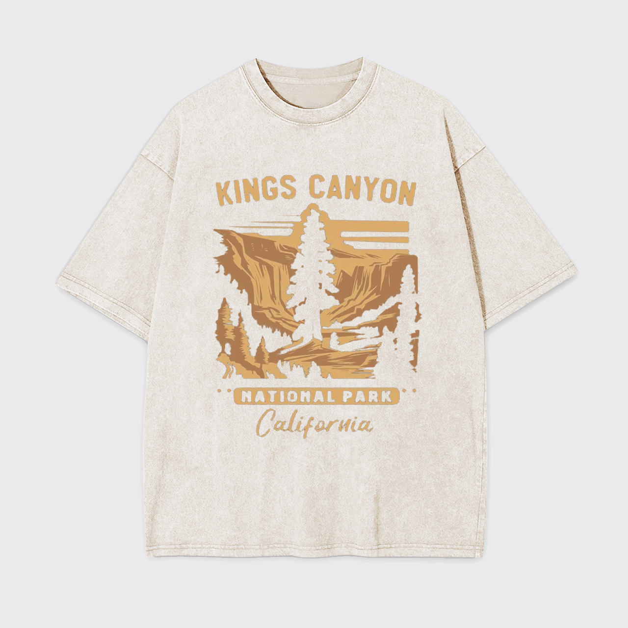 Kings Canyon National Park Garment-dye Tees