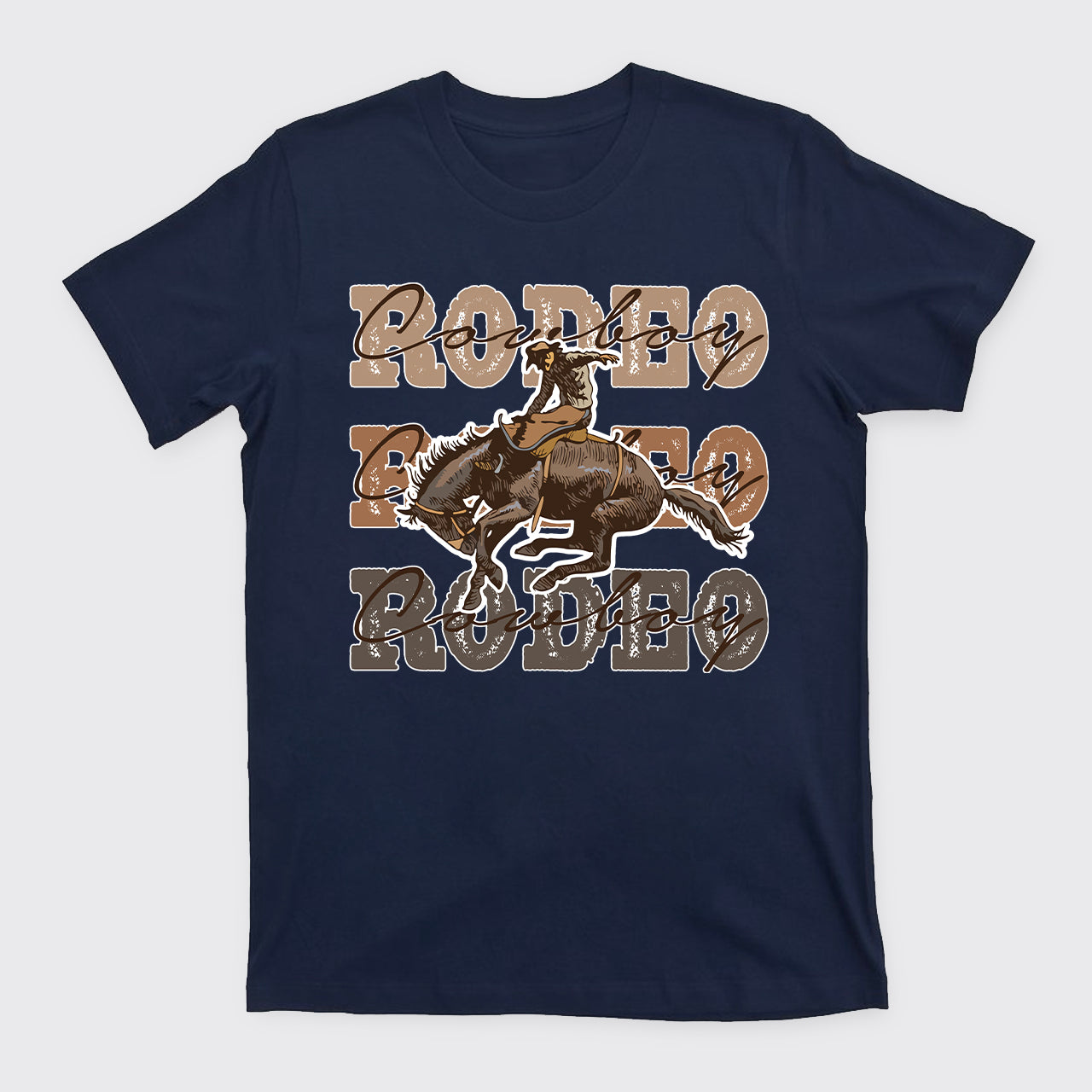 Cowboy Horse Riding Vintage Rodeo T-Shirts