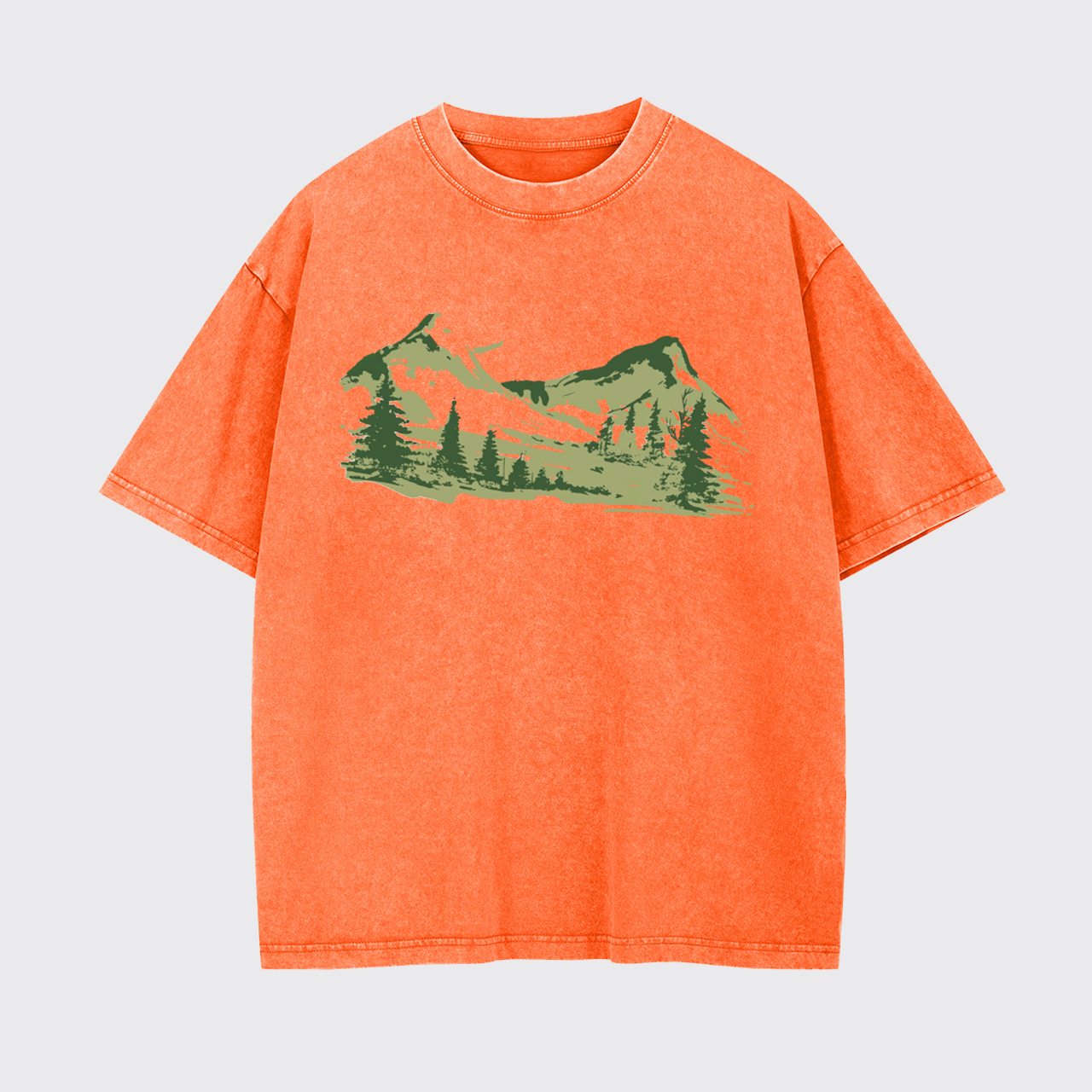 Mountain Range Adventure Garment-dye Tees