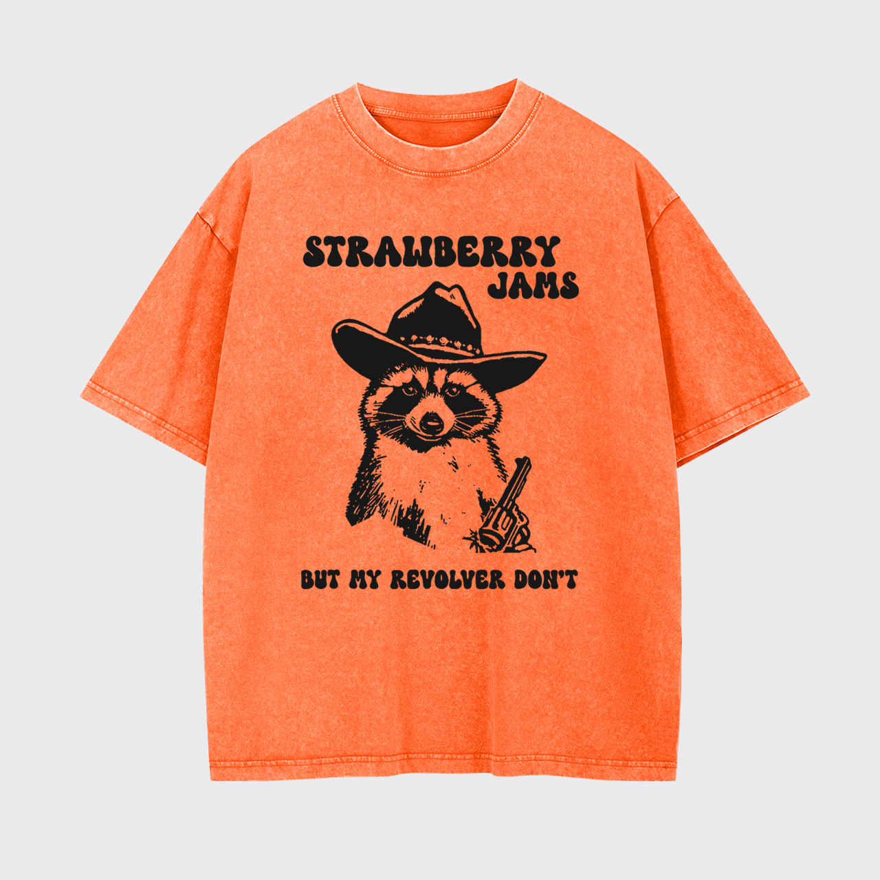 Strawberry Jams But My Revolver Don't Garment-dye Tees