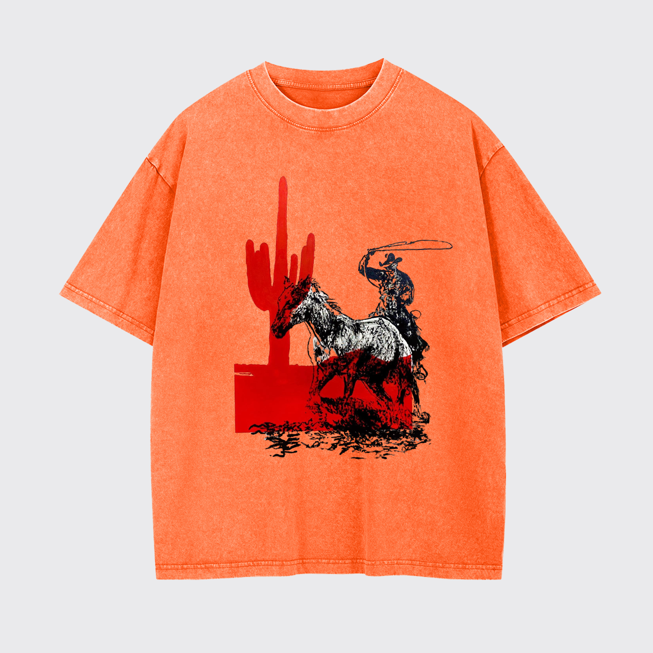 Cactus Rodeo Adventure Garment-dye Tees