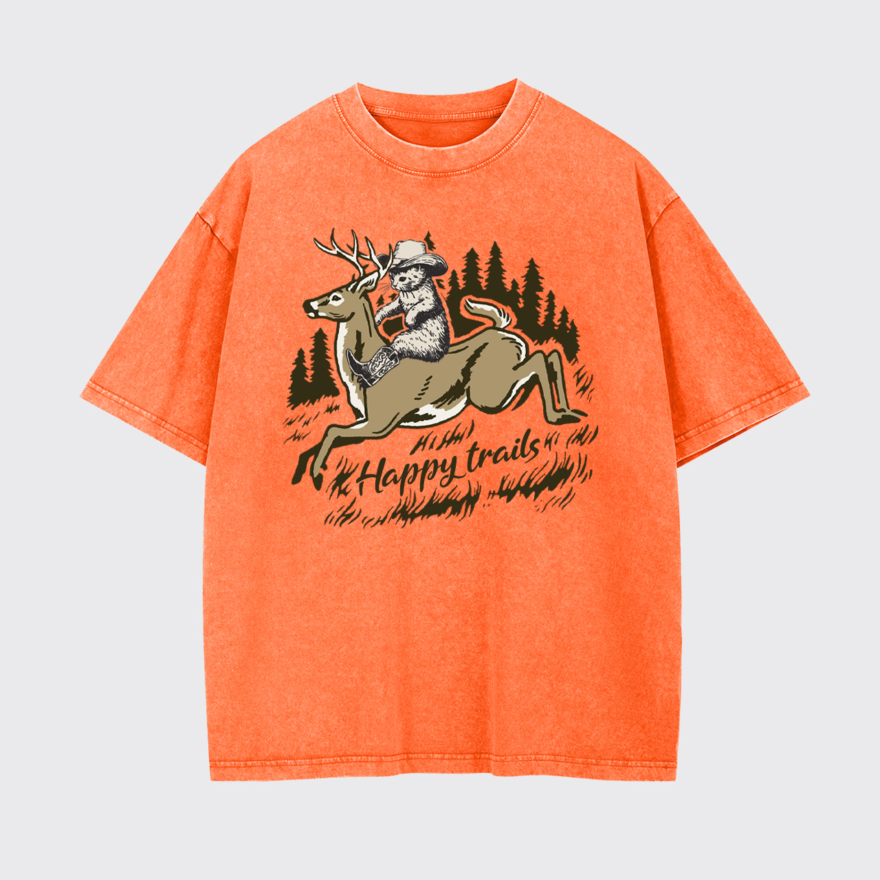 Happy Trails Garment-dye Tees