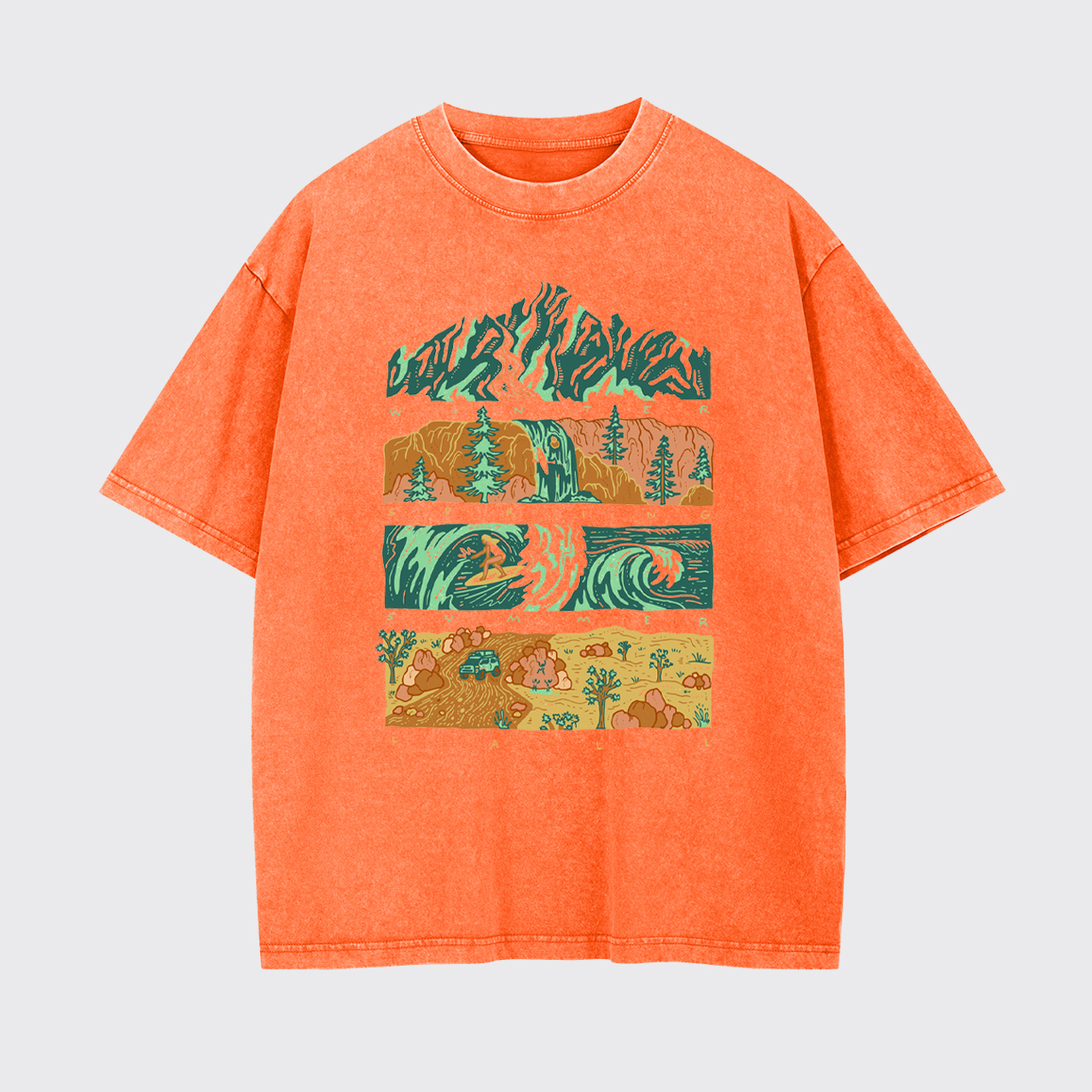 Nature's Journey Garment-dye Tees