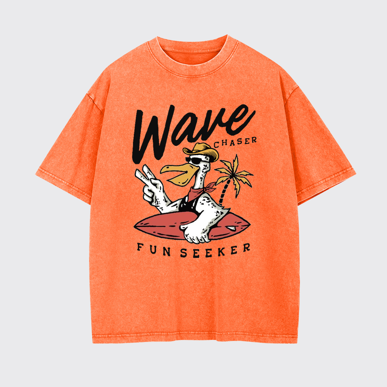 Wave Chaser Fun Seeker Garment-dye Tees
