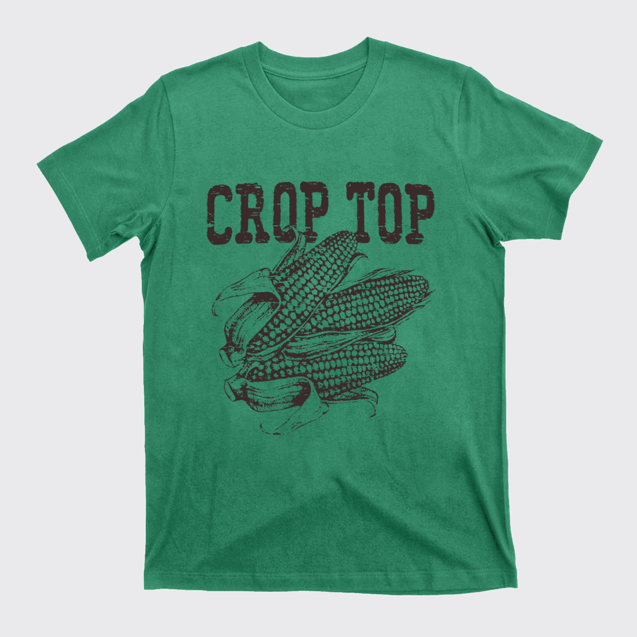 Crop Top Corn T-Shirts