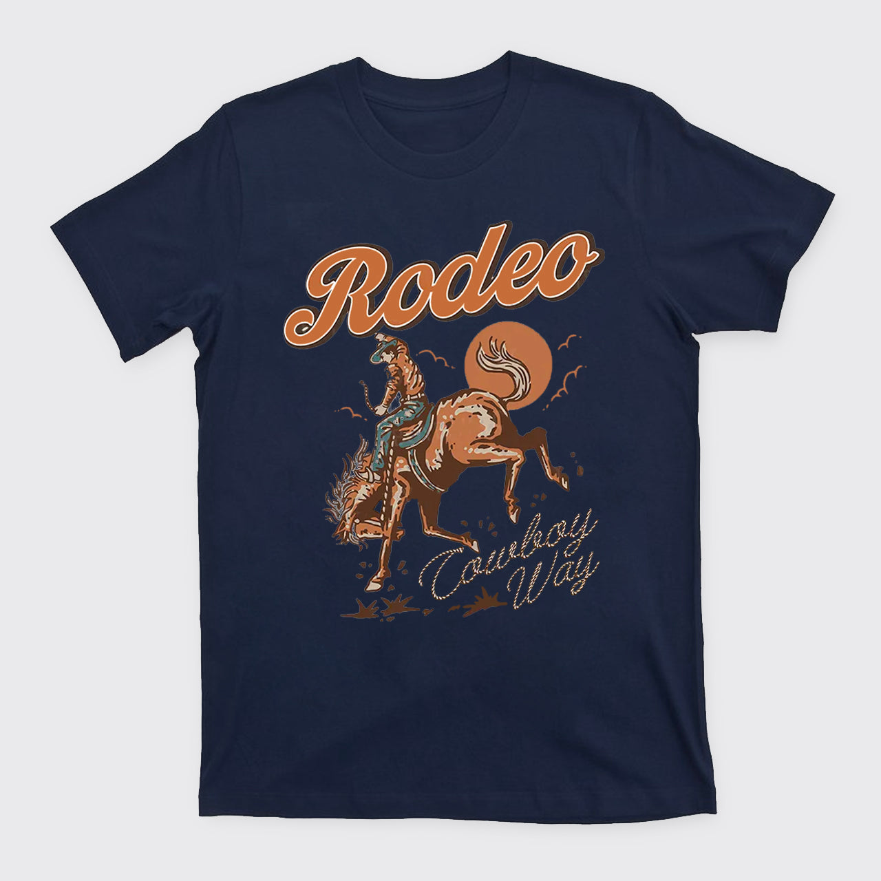 Rodeo Cowboy Way Western T-Shirts