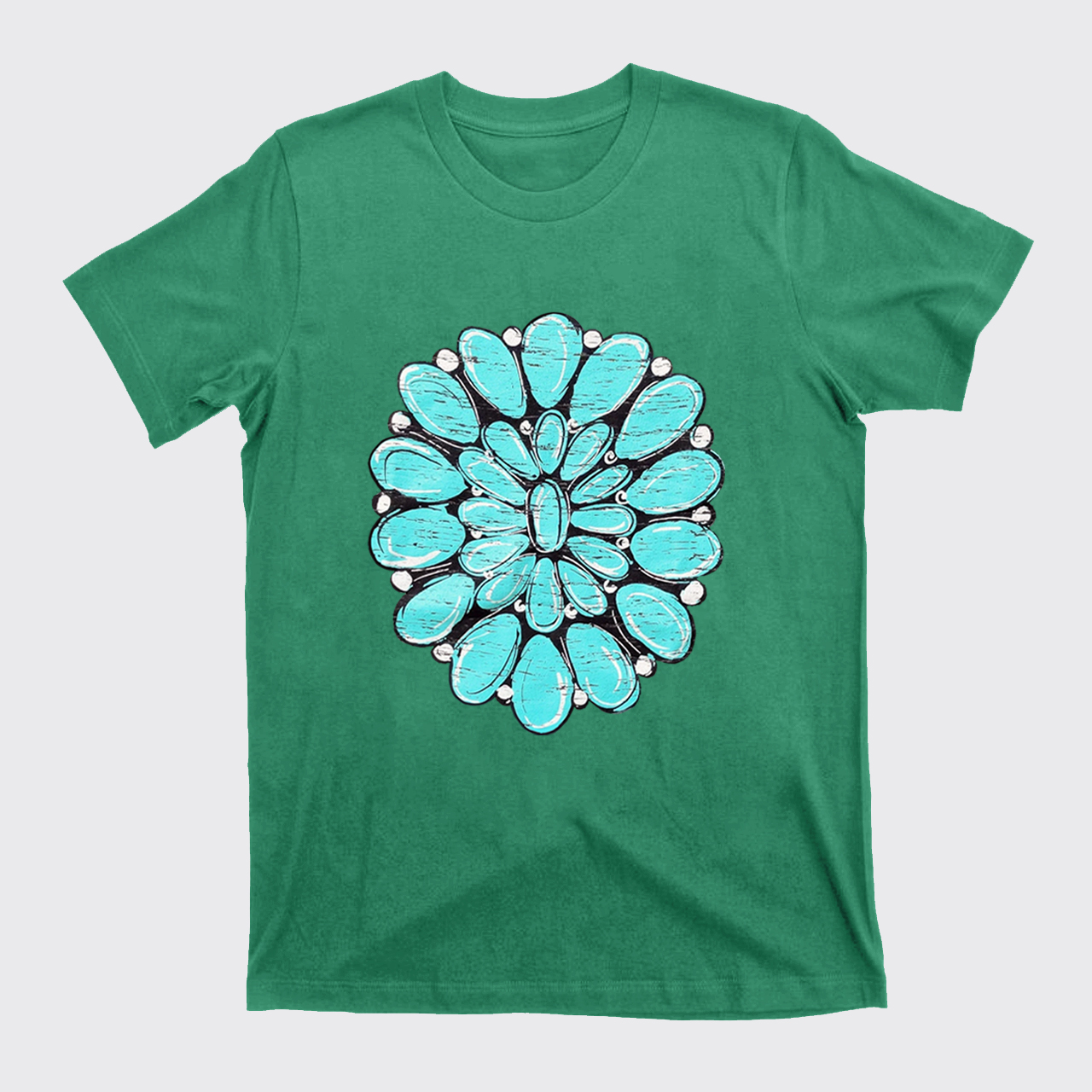 Turquoise Stone Country Music T-Shirts