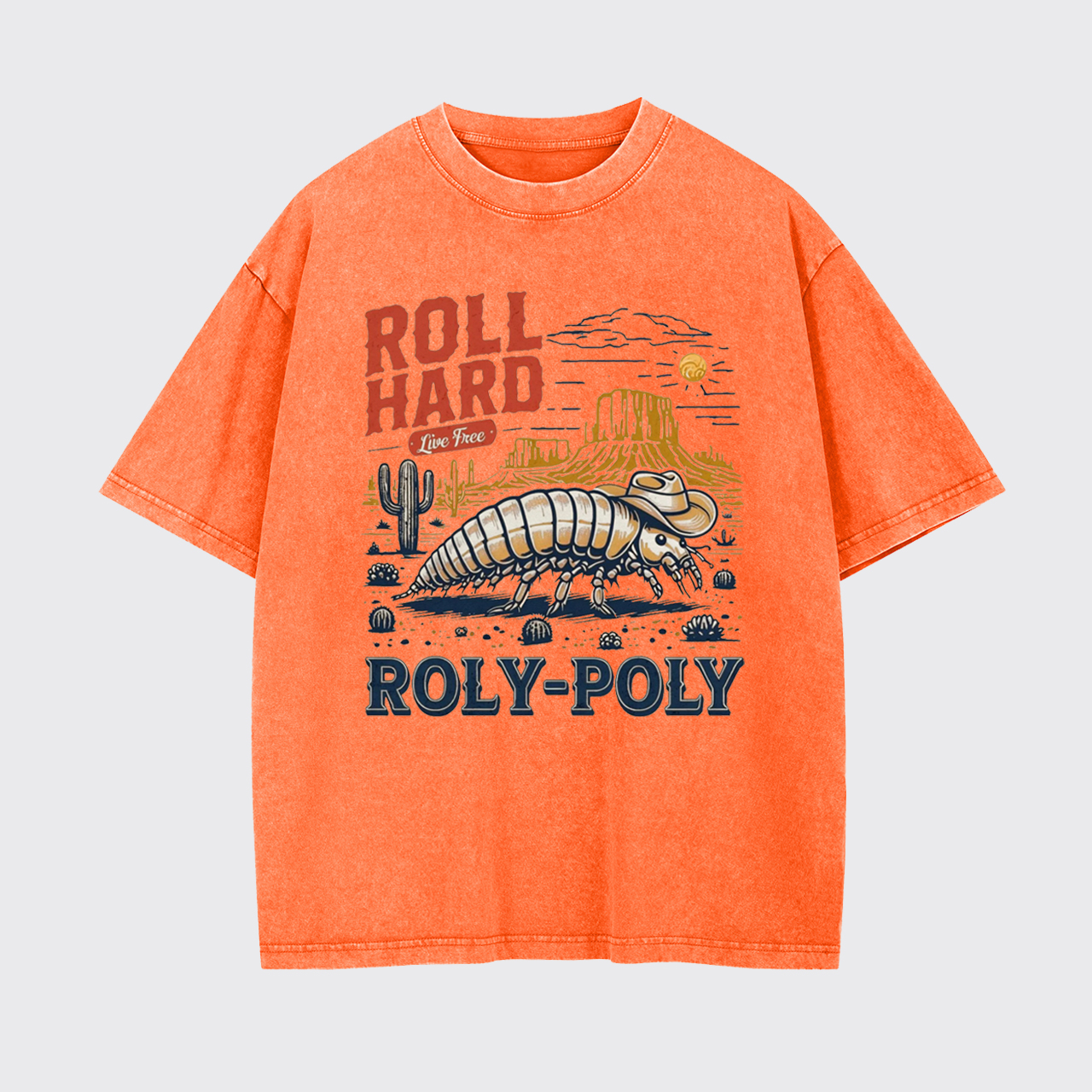Roly Poly Wild West Garment-dye Tees