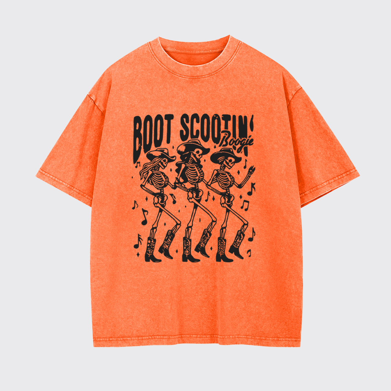 Halloween Cowgirl Boot Scootin Garment-dye Tees