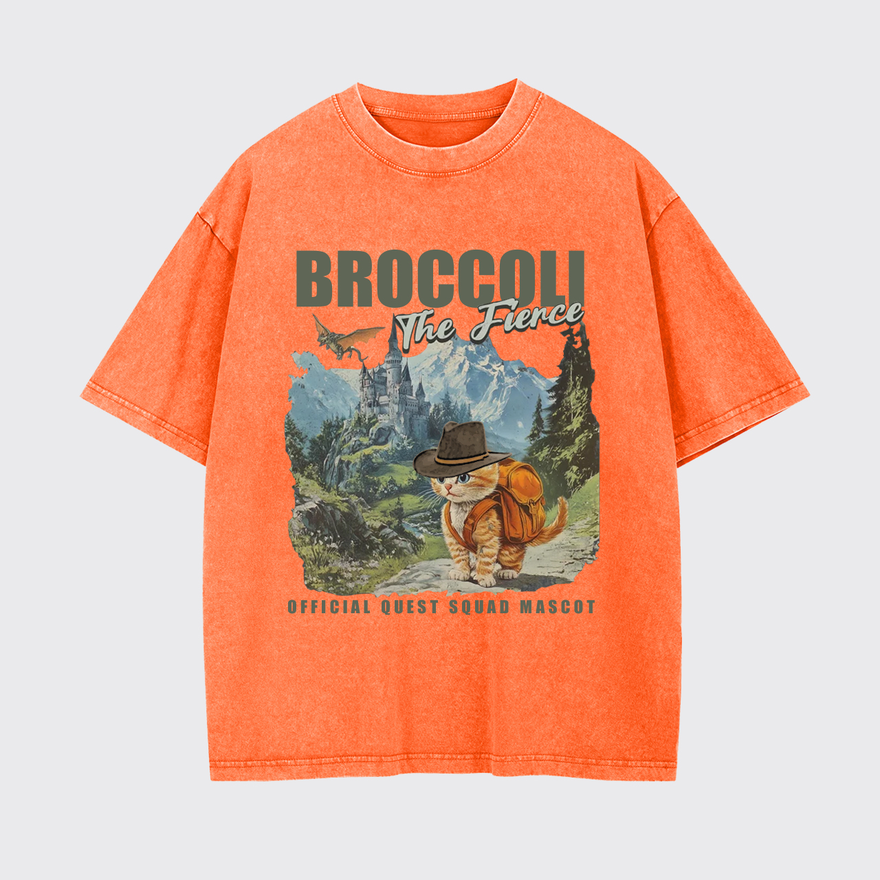 The Adventures of Cowboy Cat Garment-dye Tees