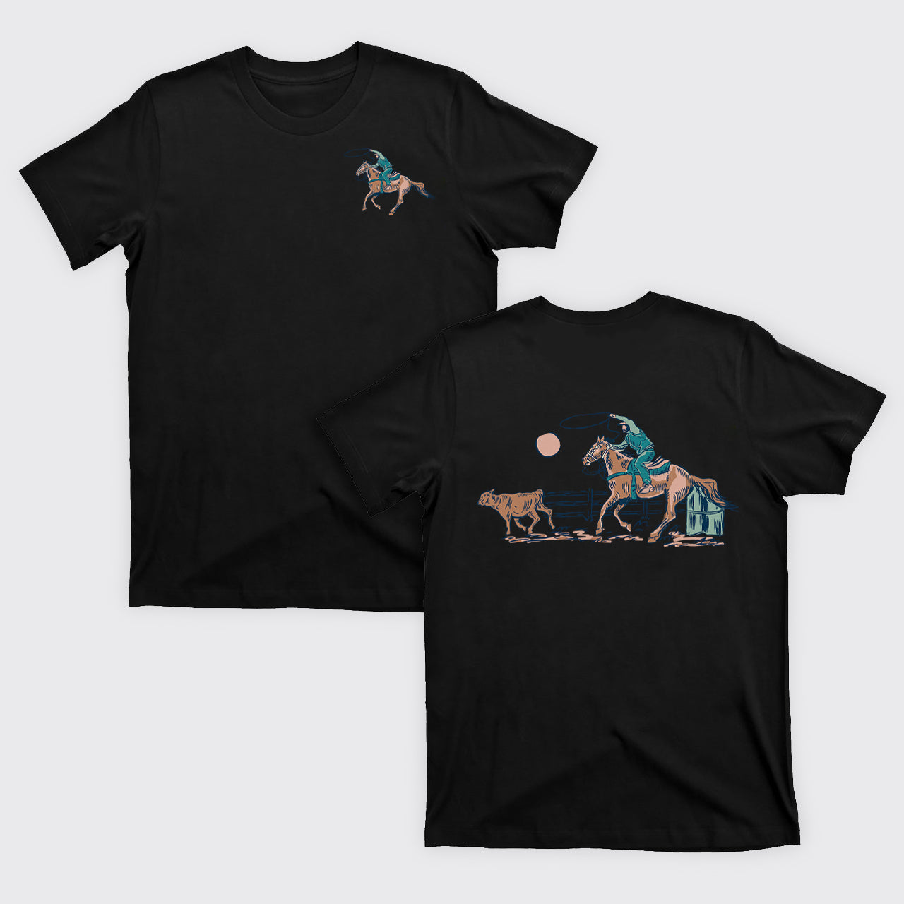 Western Cowboy Rodeo T-Shirts