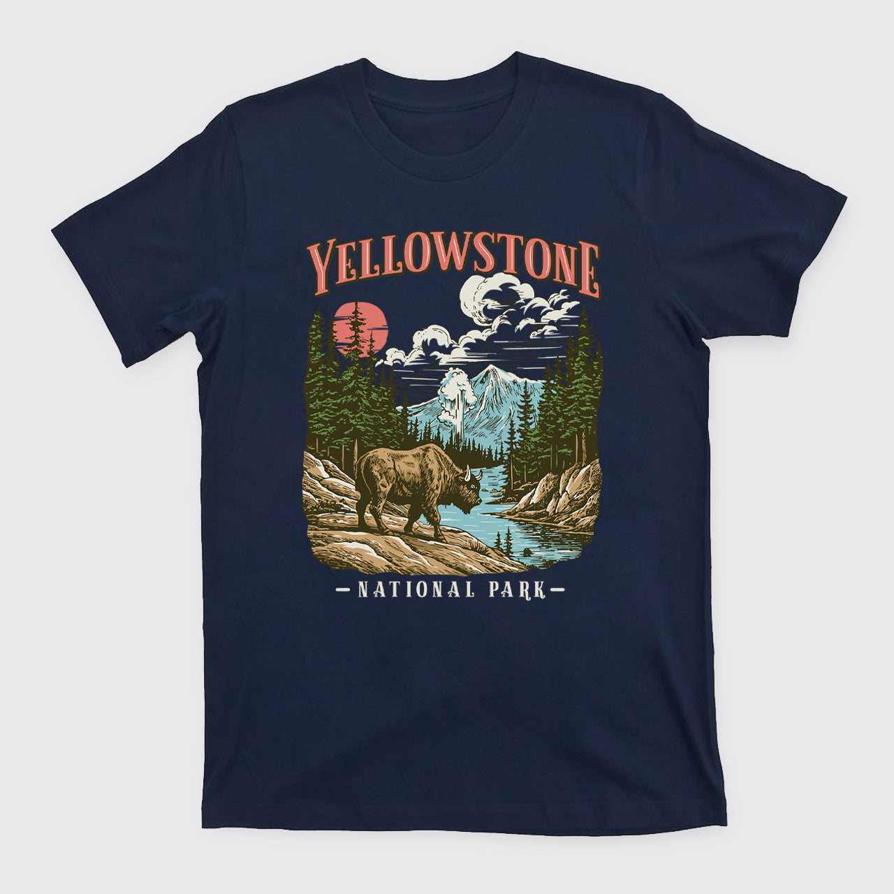 Vintage Yellowstone National Park T-Shirts