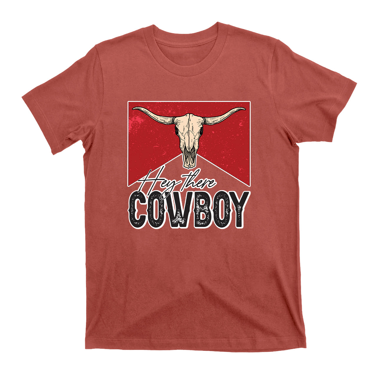 Hey There Cowboy Vintage Western Cowboy T-Shirt