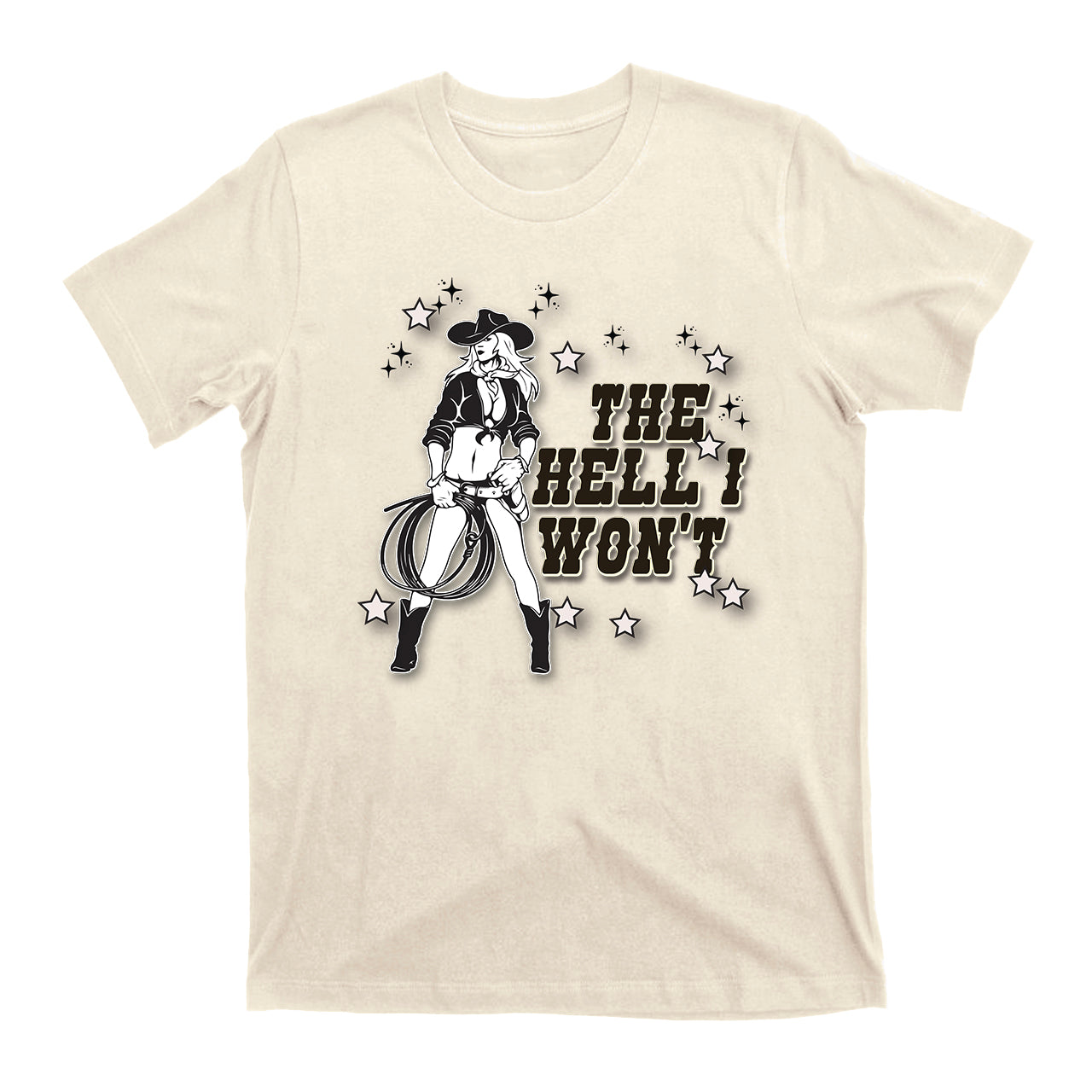 Western Cowgirl-The Hell I Want T-Shirts
