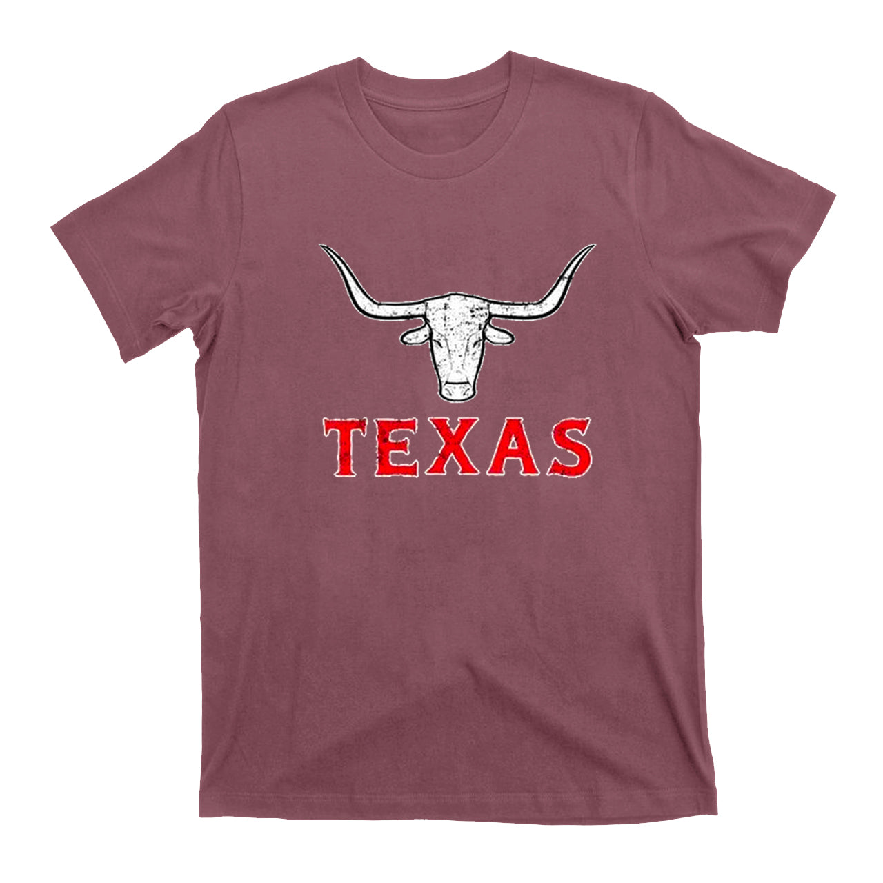 Classic Texas Cow Head Cowboy T-Shirts