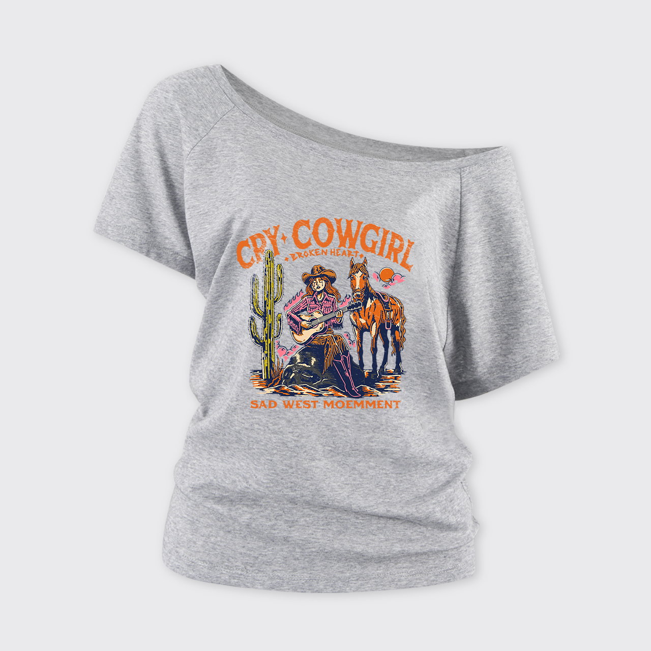 Sad West Off Shoulder Top