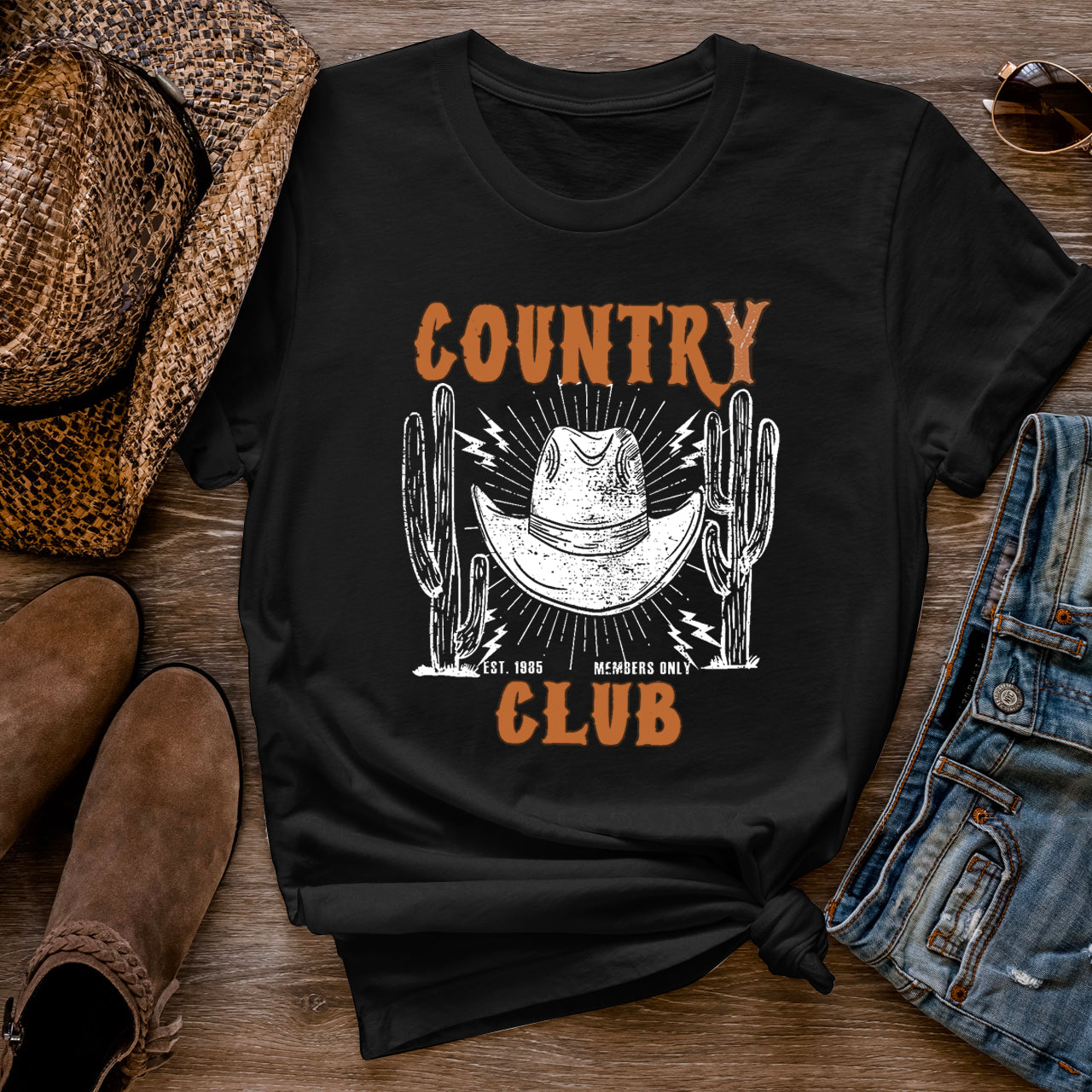 Country Club Cowgirl Tees