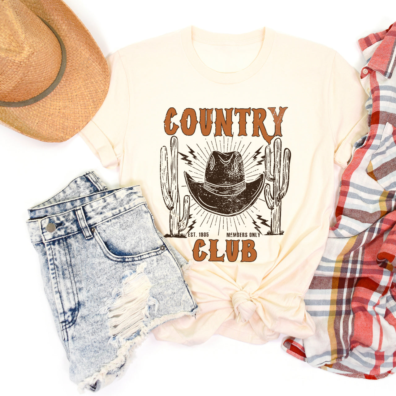 Country Club Cowgirl Tees