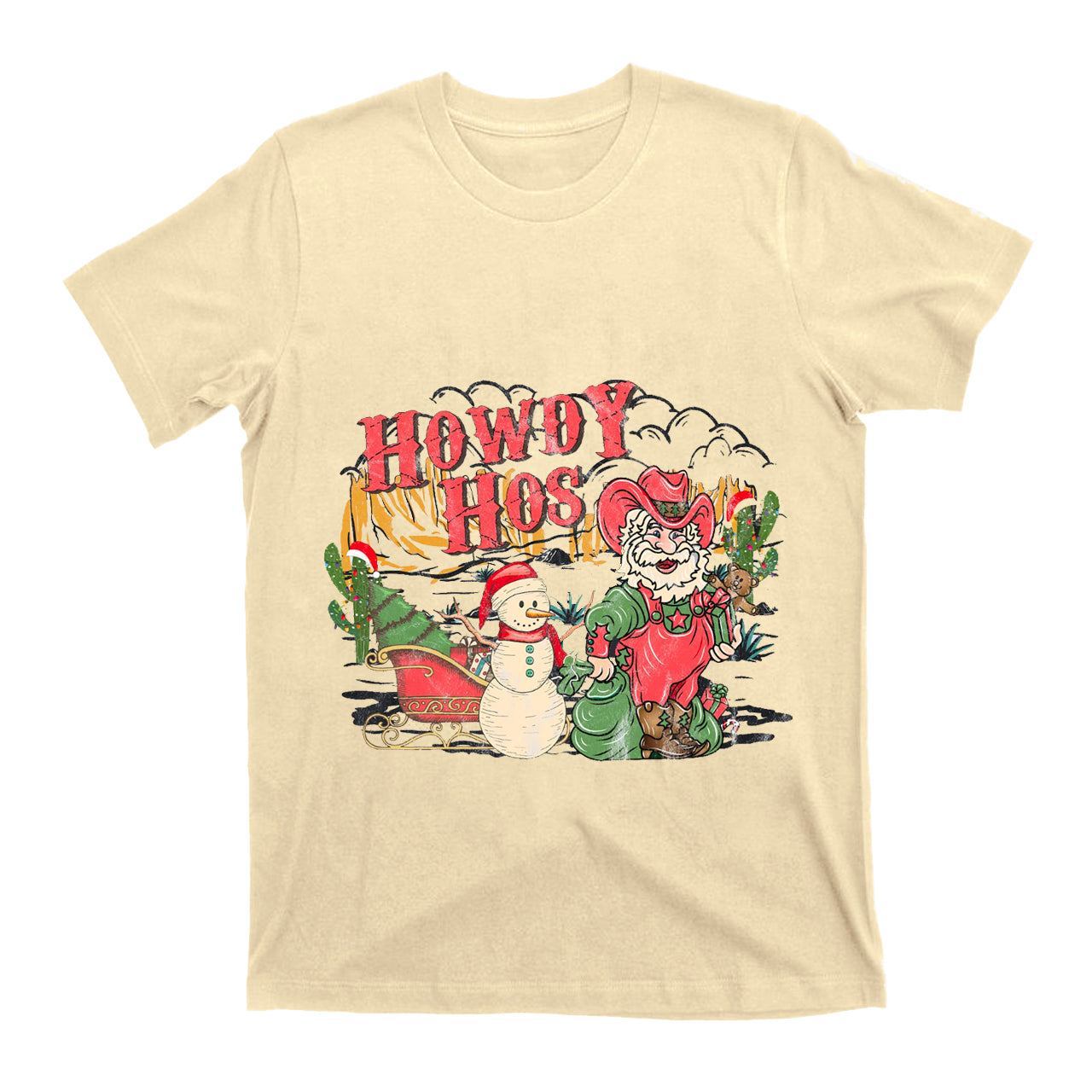 Christmas Denim Collection �?Howdy Hos T-Shirt