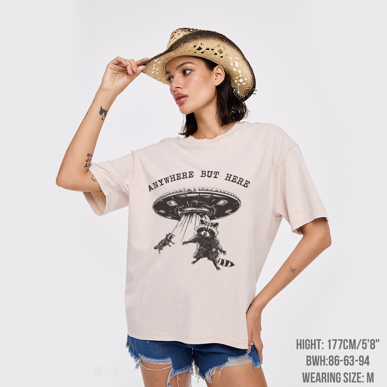 Anywhere But Here Garment-dye Tees