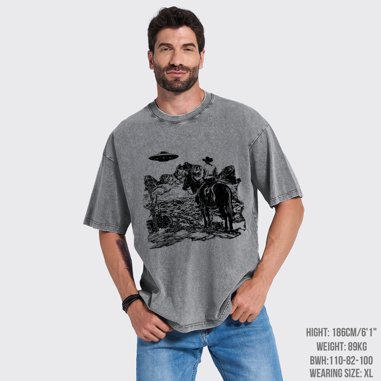 There's A UFO Garment-dye Tees Garment-dye Tees