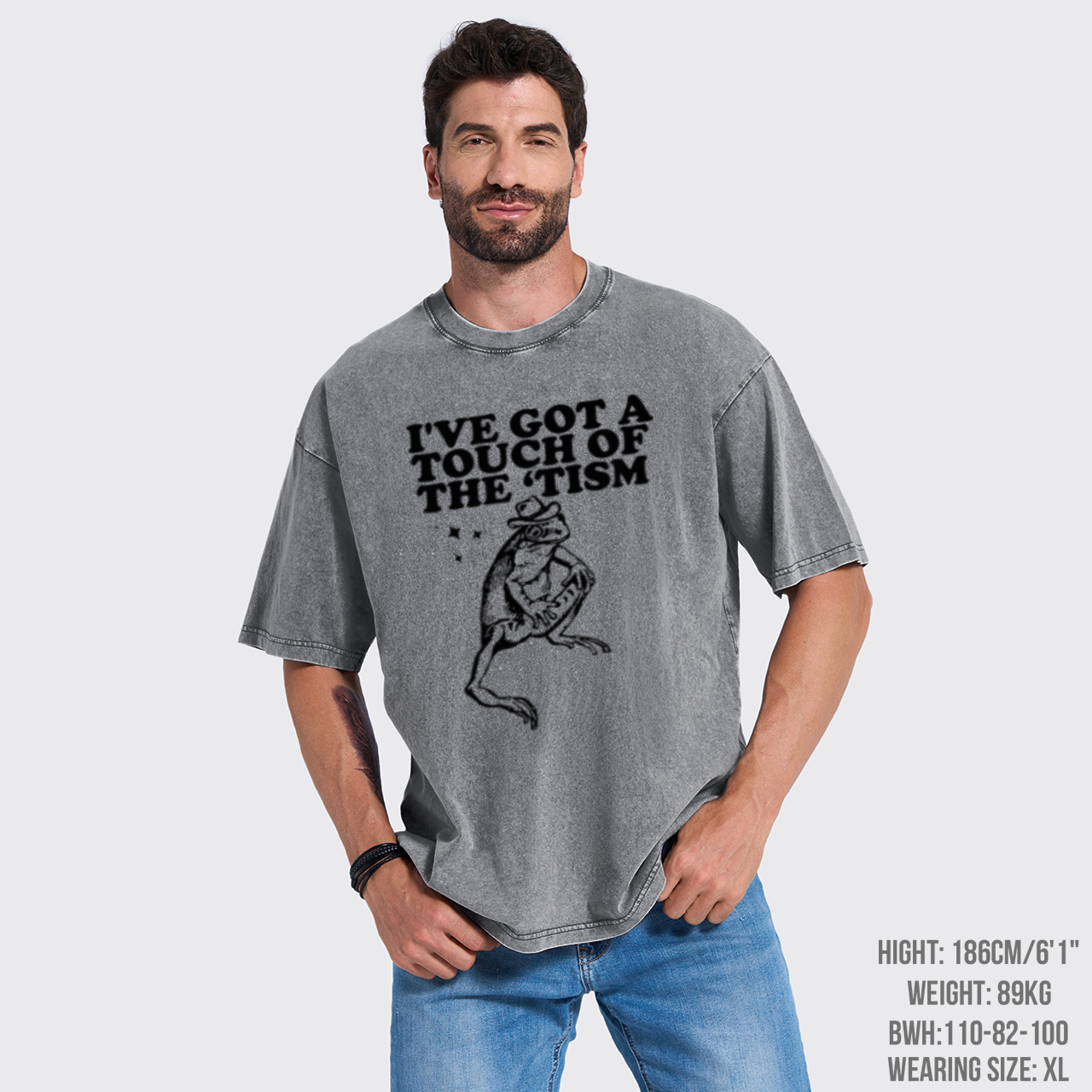 I've Got A Touch Of The Tism Garment-dye Tees