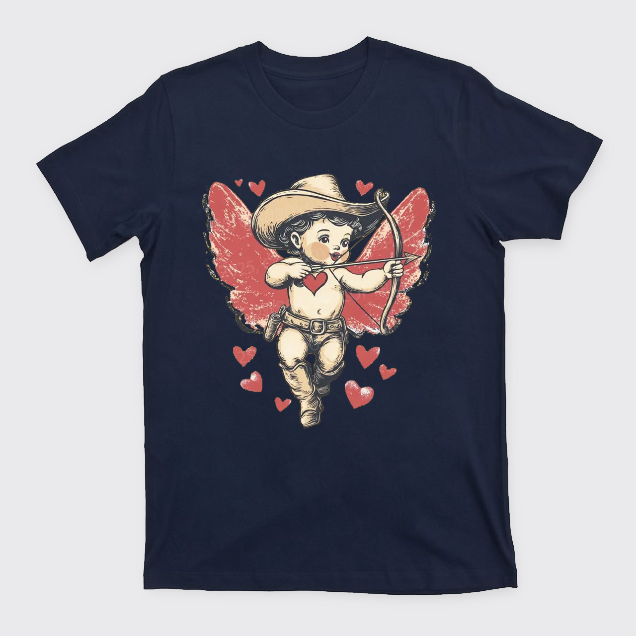 Retro Cupid Bow T-Shirts