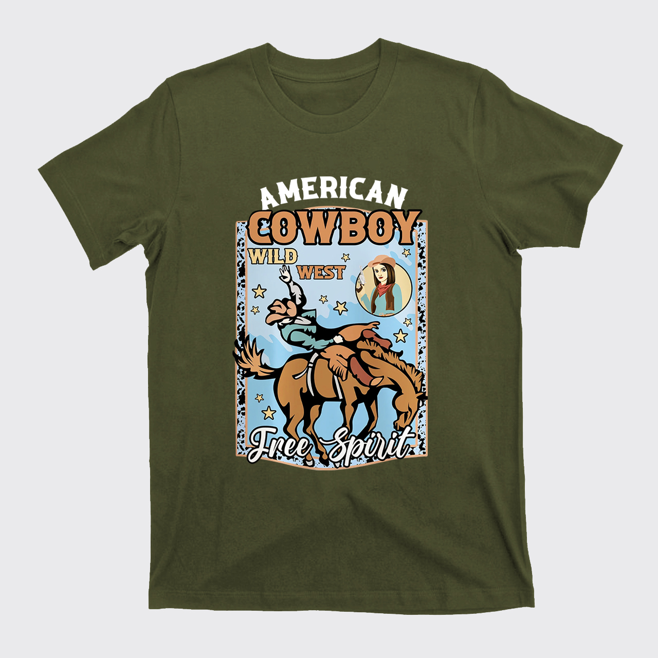 American Cowboy Wild West T-Shirts