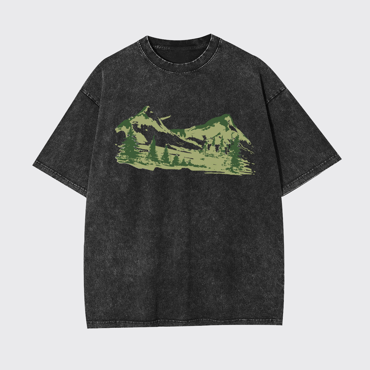 Mountain Range Adventure Garment-dye Tees