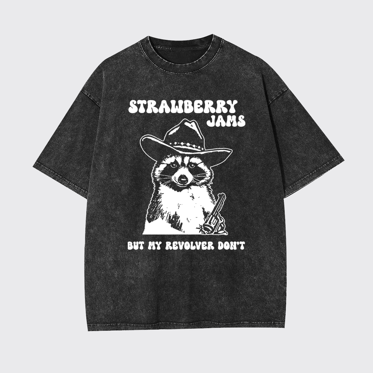 Strawberry Jams But My Revolver Don't Garment-dye Tees