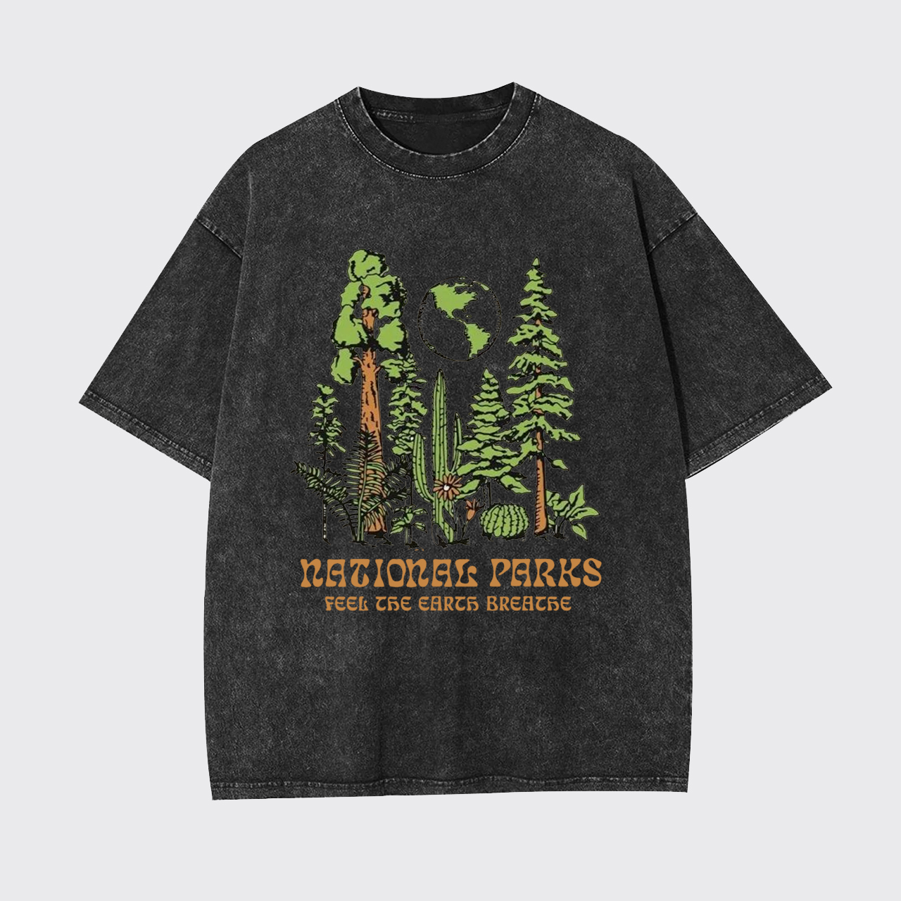 National Parks Feel the Breath Garment-dye Tees